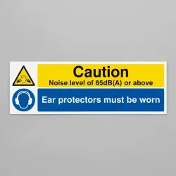 Noise Level 85dB(A) Ear Protectors Worn Noise Level 85dB(A) Ear Protectors Worn