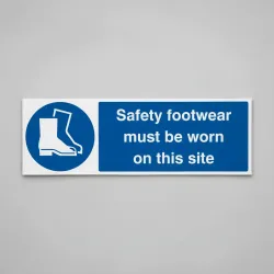 Safety Footwear Must be Worn On this Site