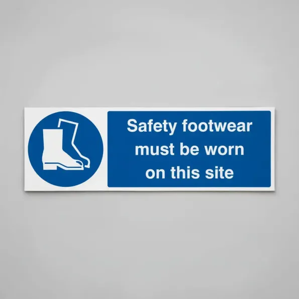 Safety Footwear Must be Worn On this Site