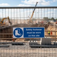 Safety Footwear Must be Worn On this Site