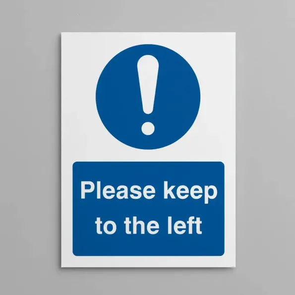Please Keep to the Left Please Keep to the Left