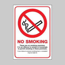 These Are No Smoking Premises - (Scotland)