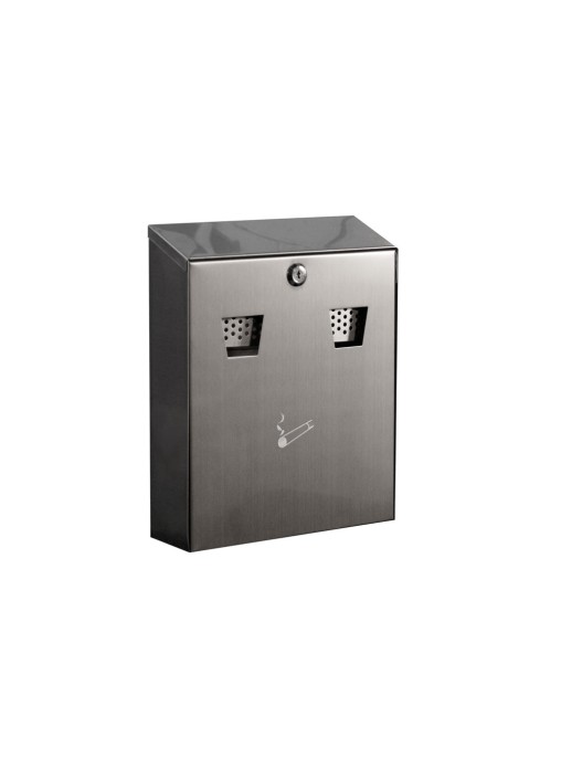 Wall Mounted Stainless Steel Cigarette Bin