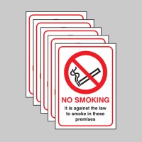 No Smoking it Is Against the Law - (England and Northern Ireland)
