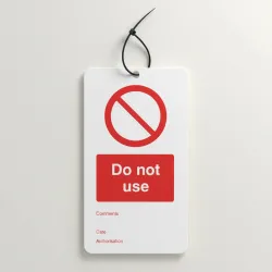 Do Not Use - Double Sided Tags (Pack of 10)
