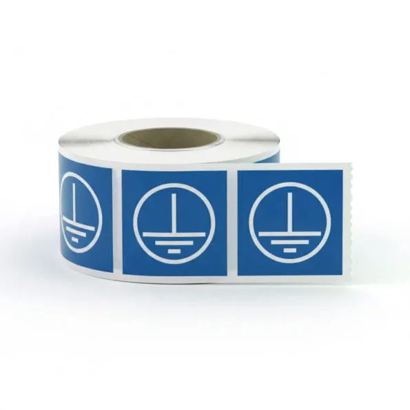 Earth Labels - Blue