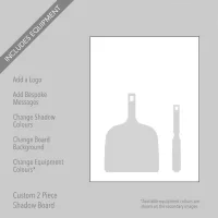 Cleaning Station Shadow Board (2 piece) Cleaning Station Shadow Board (2 piece)