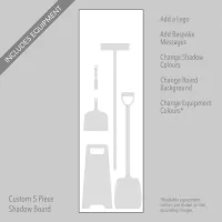 Shadow Board (5 Piece Cleaning Station)
