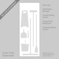 Shadow Board (7 Piece Cleaning Station) Shadow Board (7 Piece Cleaning Station)