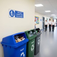 Place All Rubbish in Bins Provided