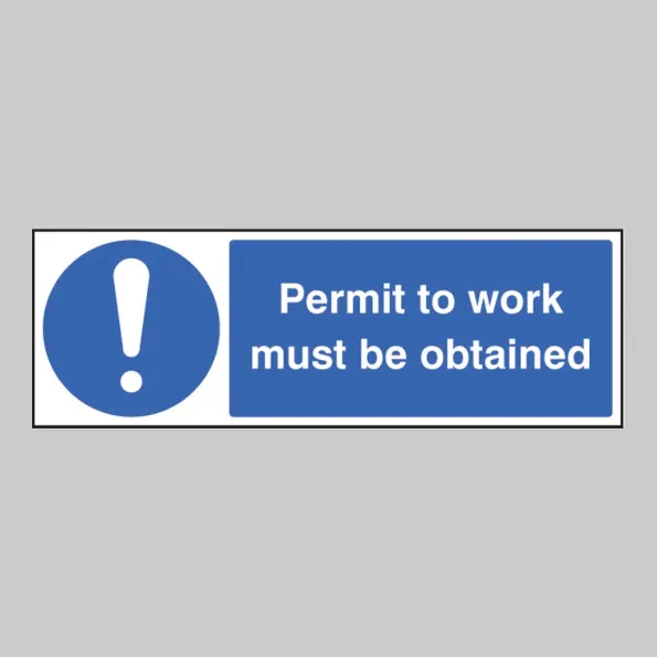 Permit to Work Must be Obtained