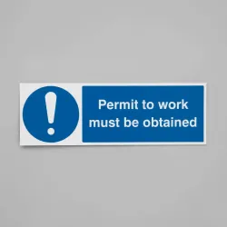 Permit to Work Must be Obtained Permit to Work Must be Obtained