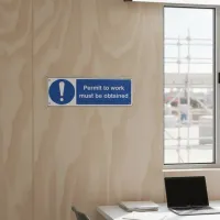 Permit to Work Must be Obtained