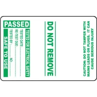 Passed - PAT Test Cable Wrap Labels (Roll of 100) Passed - PAT Test Cable Wrap Labels (Roll of 100)