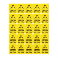 Danger - 240 Volts - Labels Danger - 240 Volts - Labels