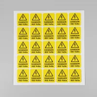 Danger - 400 Volts - Labels Danger - 400 Volts - Labels