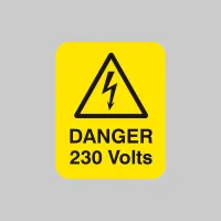 Danger - 230 Volts Labels Danger - 230 Volts Labels