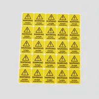 Warning - Isolate Elsewhere Labels Warning - Isolate Elsewhere Labels