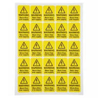 Warning - More Than One Supply Labels Warning - More Than One Supply Labels