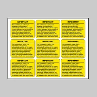 RCD Test - Labels