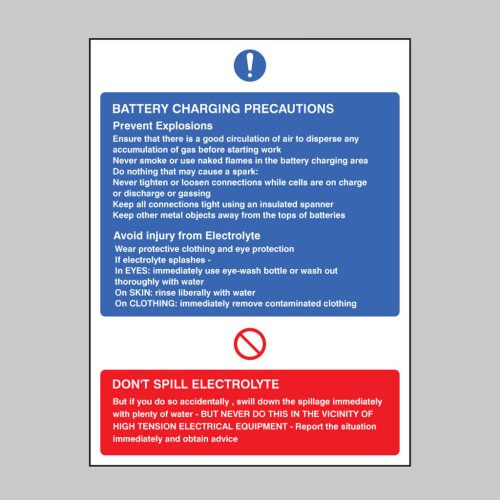 Battery Charging Precautions Battery Charging Precautions