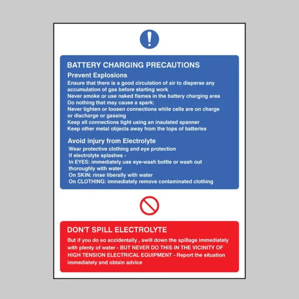 Battery Charging Precautions