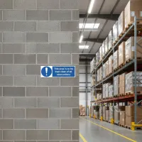 This Area Is to be Kept Clear of All Obstructions