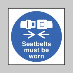Seatbelts Must be Worn