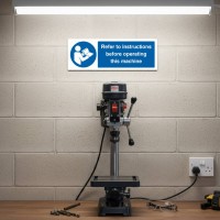 Refer to Instructions Before Operating this Machine