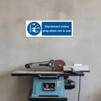 Disconnect Mains Plug When Not in Use
