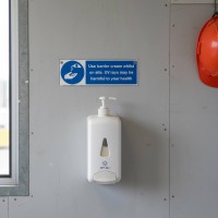 Use Barrier Cream Whilst On Site UV Rays May be Harmful to Your Health