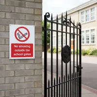 No Smoking Outside the School Gates