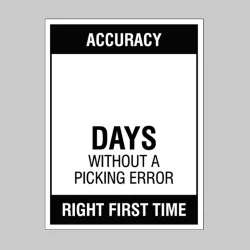 Accuracy - Wipe Clean Board 