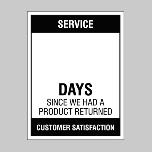 Service - Wipe Clean Board 