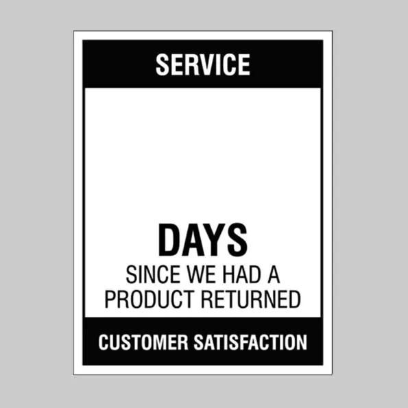 Service - Wipe Clean Board 