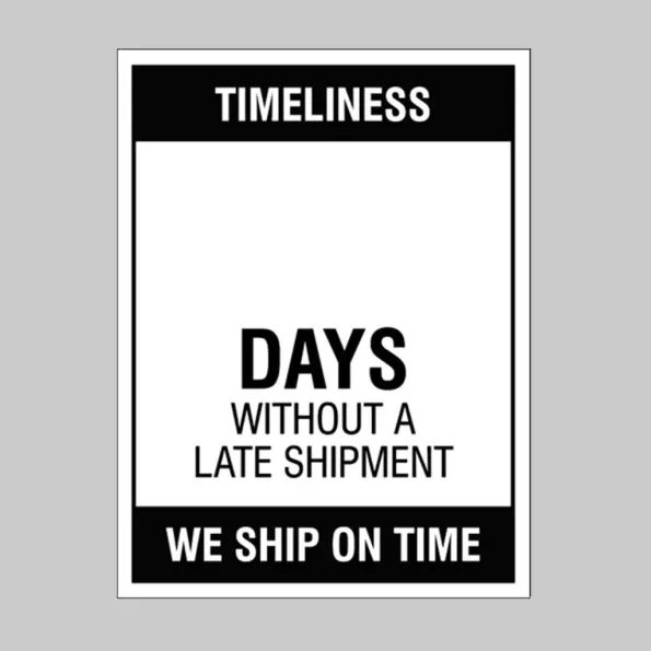 Large Wipe Clean Board 