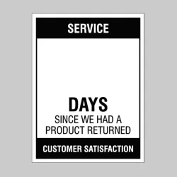 Large Wipe Clean Board 