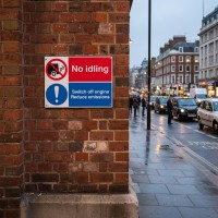 No Idling - Switch off Engine Reduce Emissions