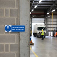 Reversing Vehicles must be Supervised