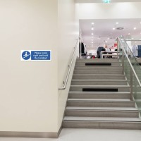 Please Keep Right and Hold the Handrail