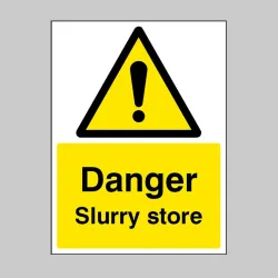 Danger - Slurry Store