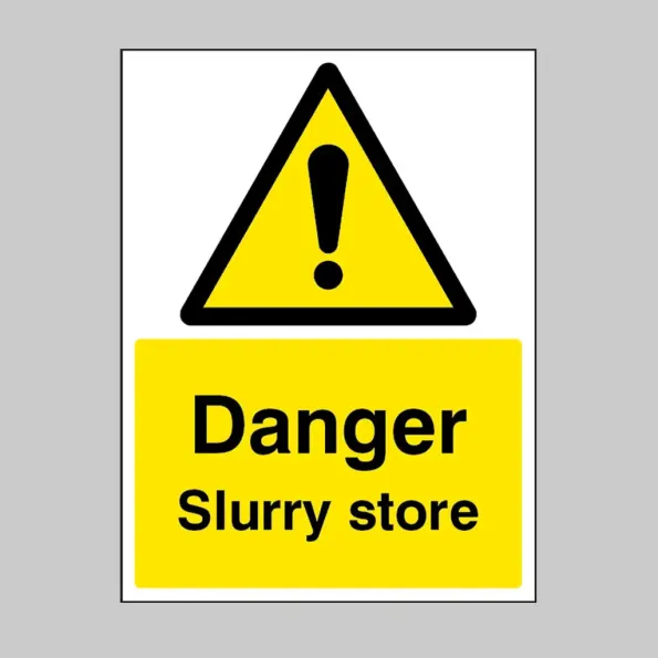 Danger - Slurry Store