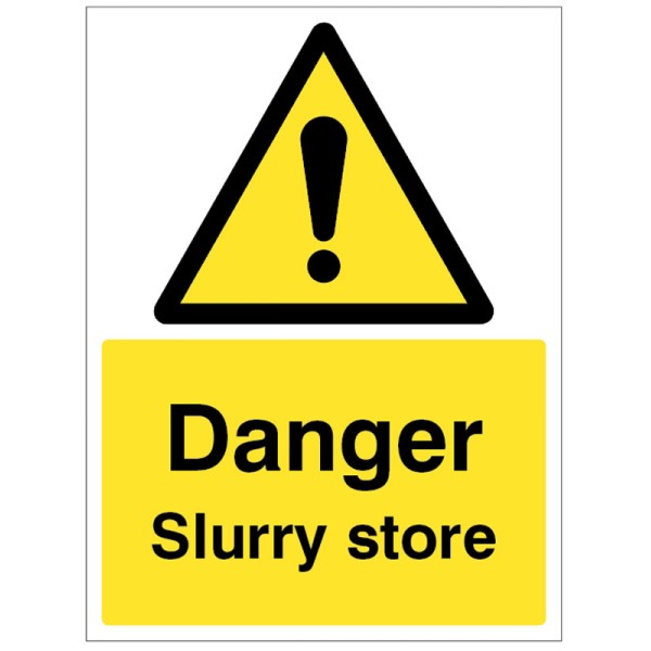 Danger - Slurry Store