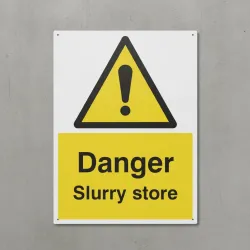 Danger - Slurry Store
