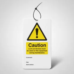 Lockout Tag - Lock Out Device Must be Used On this Equipment (Pack of 10) Lockout Tag - Lock Out Device Must be Used On this Equipment (Pack of 10)