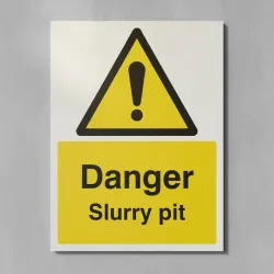 Danger - Slurry Pit