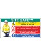 Site Safety - Heavy Plant - Vehicle Entry - No Unsupervised Reversing - Speed / Parking Restrictions