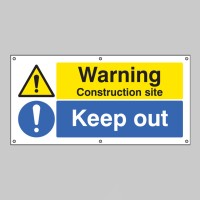 Warning - Construction Site - Keep Out