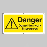 Danger - Demolition Work in Progress