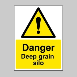 Danger - Deep Grain Silo